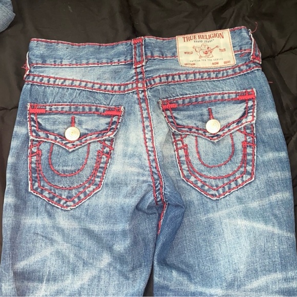 True Religion Ricky Red Stitch Jeans - Picture 3 of 3